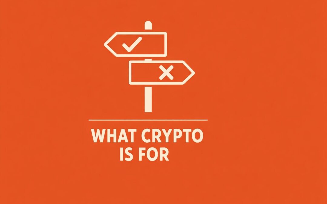 Chapter 12 — Real-World Crypto Use Cases (and What to Avoid at First)